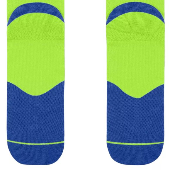 NWT Nike Spark Cushioned Crew Yellow Running Socks - Picture 3 of 6